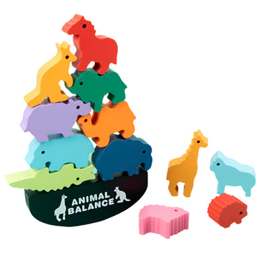 EcoToys Animales que se mecen | Desarrolla el equilibrio lúdico - Juguete Montessori único